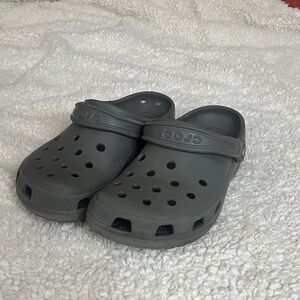 CROCS Charcoal Gray Slippers